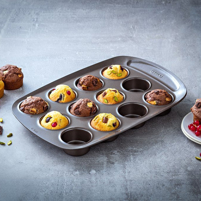 Pyrex Asimetria 12 Cup Muffin Pan