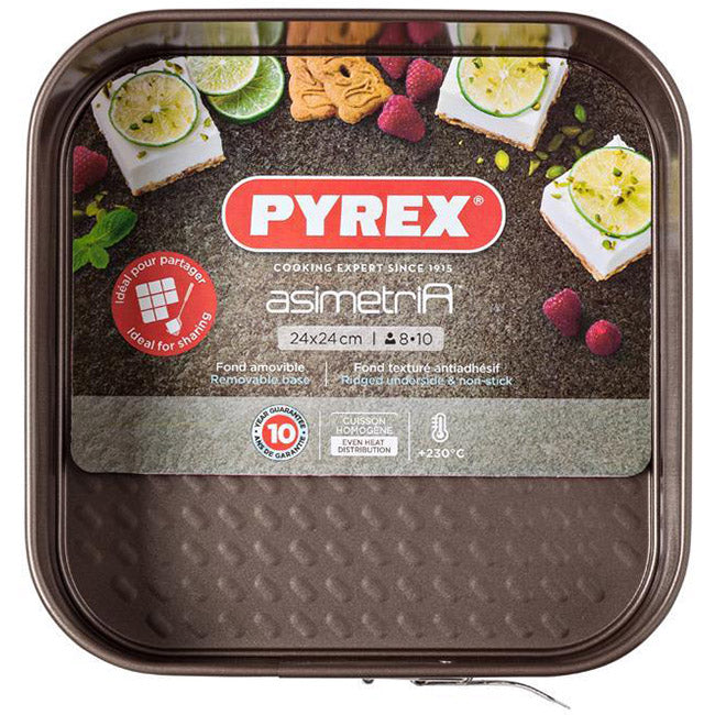 Pyrex Asimetria Square Springform Pan, 24cm