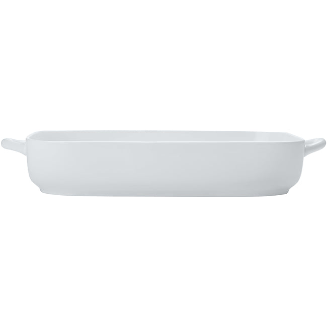 White Basics Rectangular Baker