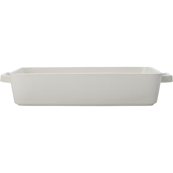 Maxwell & Williams Epicurious Rectangular Baker, 32cm - White