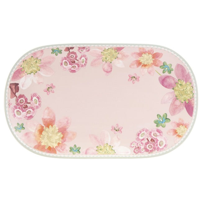 Maxwell & Williams Primula Oval Platter, 37cm
