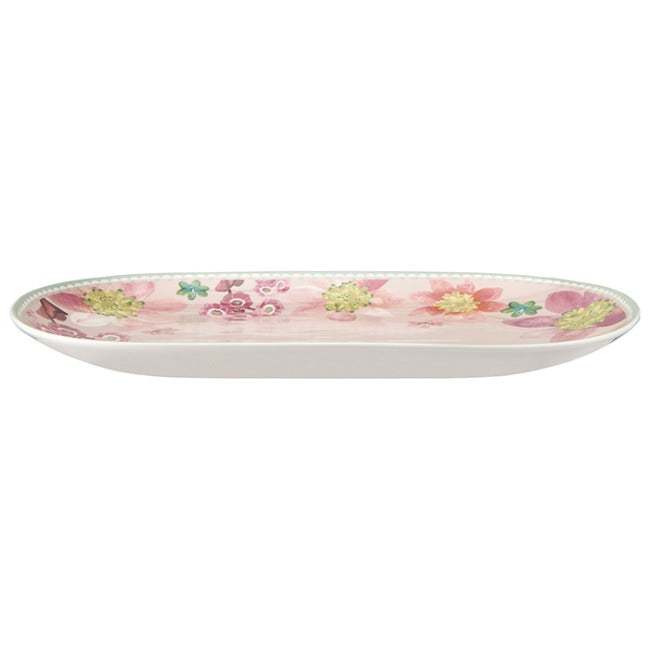 Maxwell & Williams Primula Oval Platter, 37cm