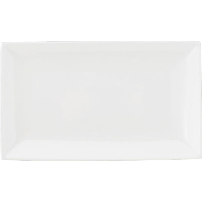 White Basics Rectangular Platter