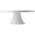 White Basics Footed Cake Stand, 30cm