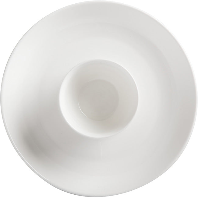 White Basics Chip & Dip Platter, 30cm