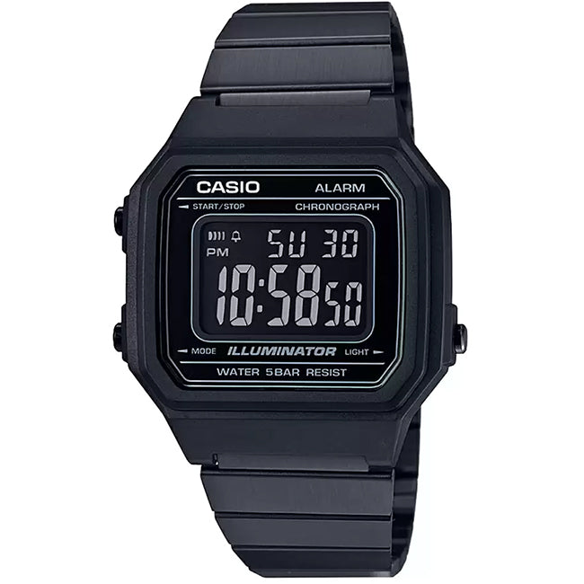 Casio Retro Digital Wrist Watch, B650WB-1BDF