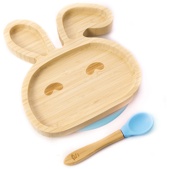 Bamboobino 3 Division Children's Bunny Plate