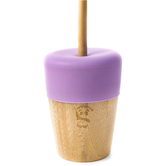 Bamboobino Toddler's Drinking Cup With Lid & Straw