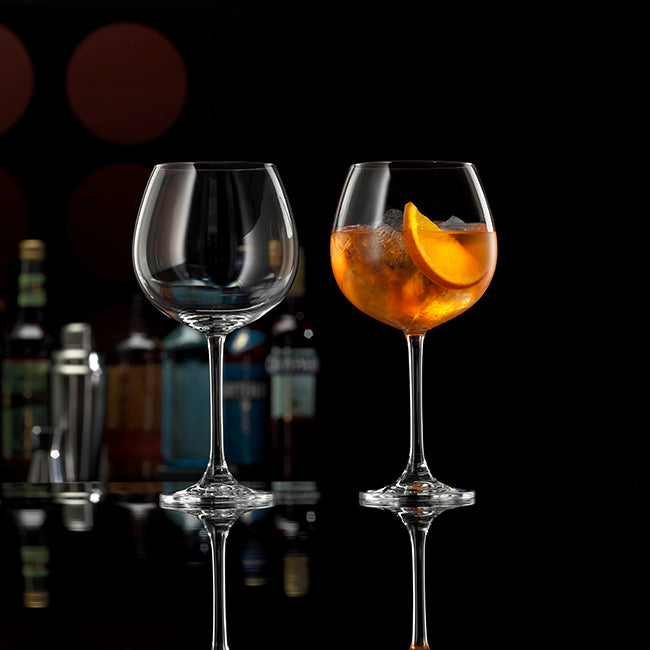 Bohemia Crystal Retro Gin Glasses, Set Of 2
