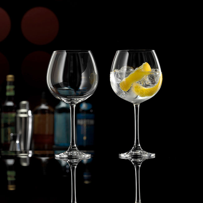 Bohemia Crystal Retro Gin Glasses, Set Of 2