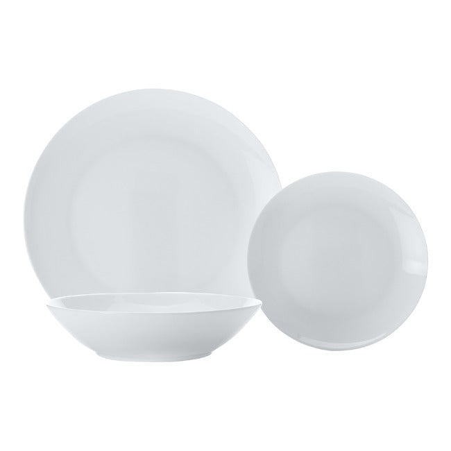 Maxwell & Williams Cashmere Resort Coupe Dinner Set, 18pc