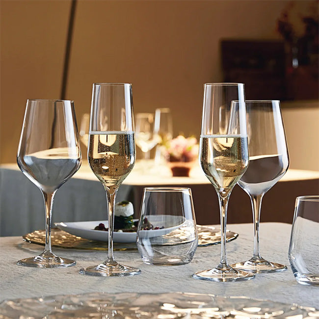 Bormioli Rocco Electra Champagne Flutes, Set of 6