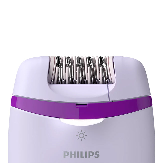 Philips Satinelle Essential Corded Compact Epilator With Opti-Light