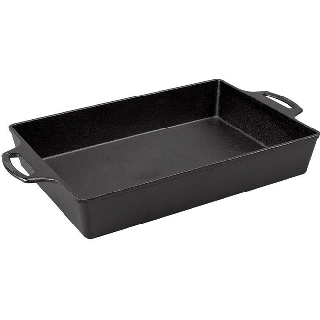 Lodge Seasoned Cast Iron Casserole Baker, 33cm