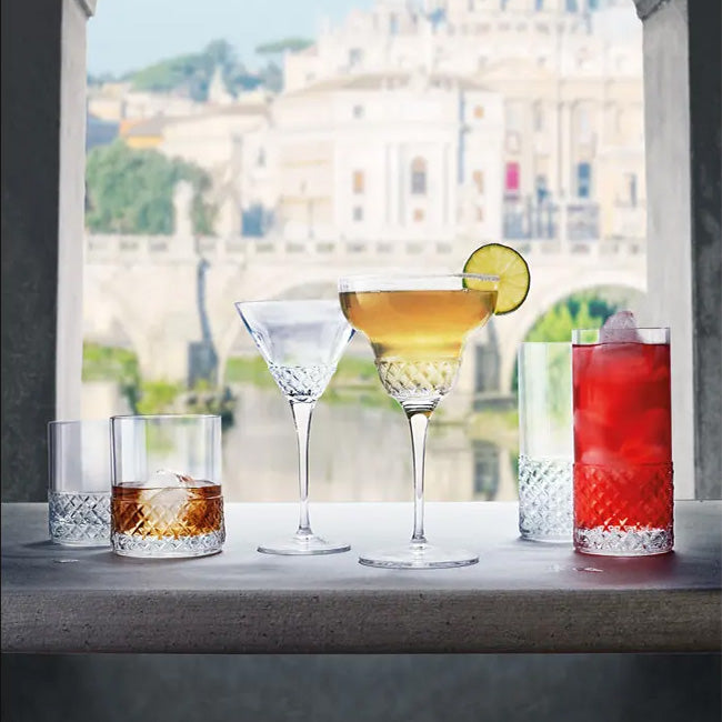 Luigi Bormioli Roma 450ml Rum Glasses, Set Of 6