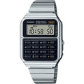 Casio Retro Men's Databank Digital Wrist Watch, CA-500WE-1ADF