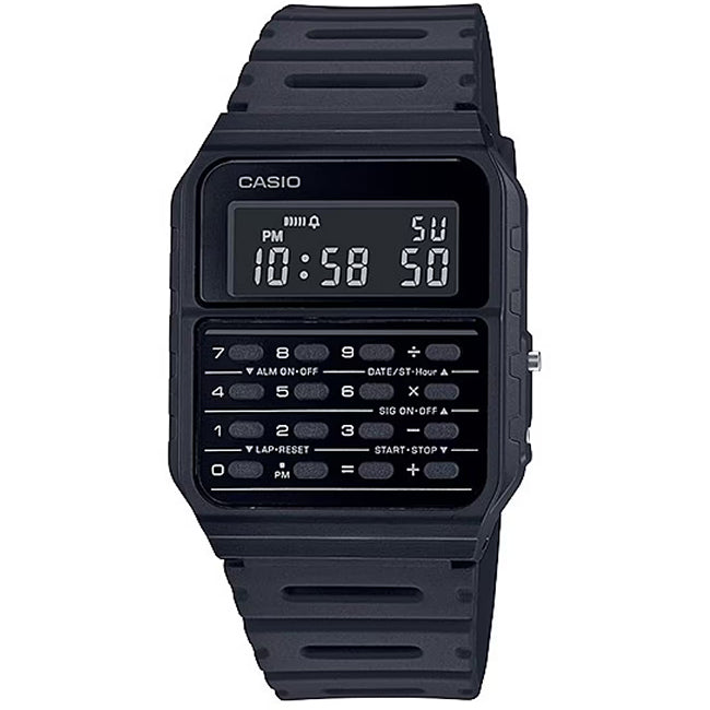 Casio Retro Databank Digital Wrist Watch, CA-53WF