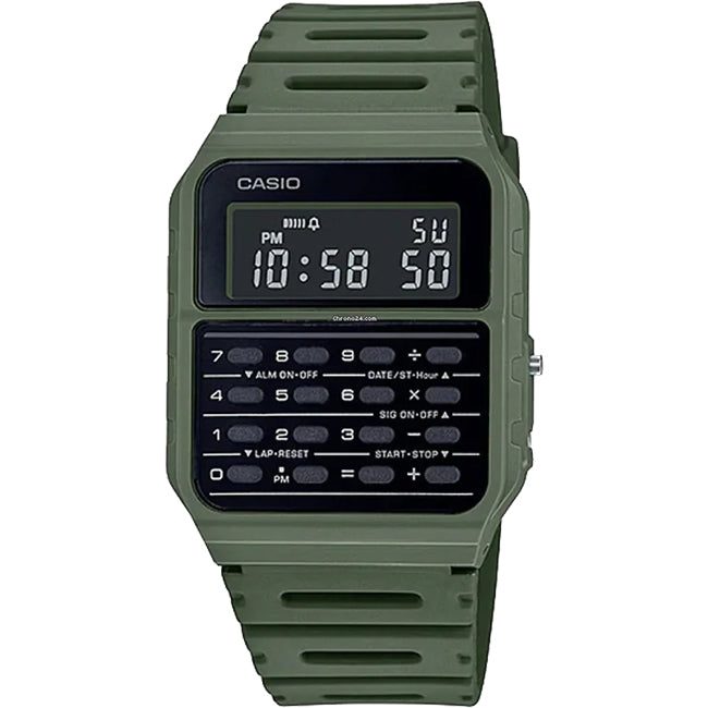 Casio Retro Databank Digital Wrist Watch, CA-53WF