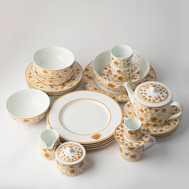 Jenna Clifford Mica Gold Salad Bowl