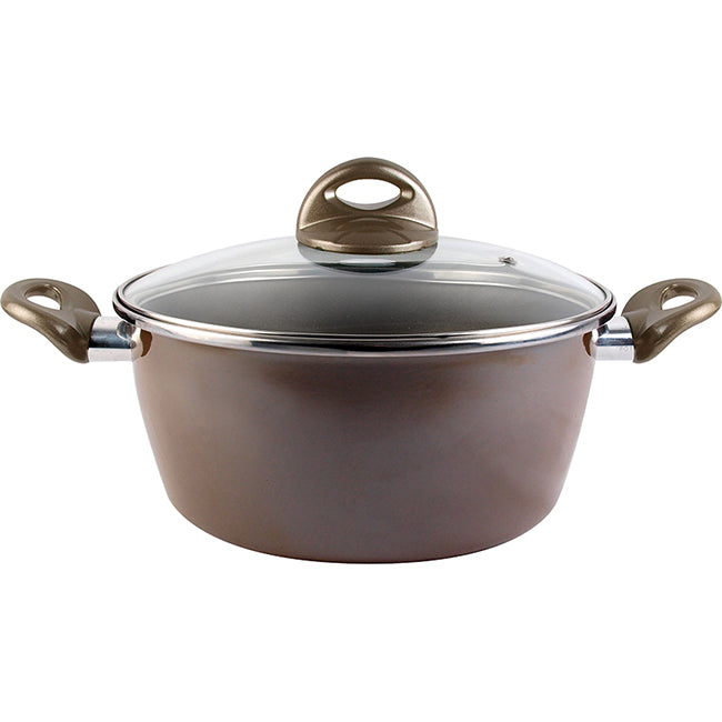 Magefesa Vitrinor Champagne Non-Stick Casserole With Lid