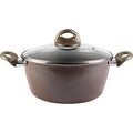 Magefesa Vitrinor Champagne Non-Stick Casserole With Lid