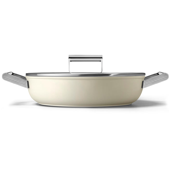 Smeg Retro Non-Stick Deep Pan, 28cm