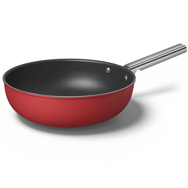 Smeg Retro Non-Stick Wok, 30cm