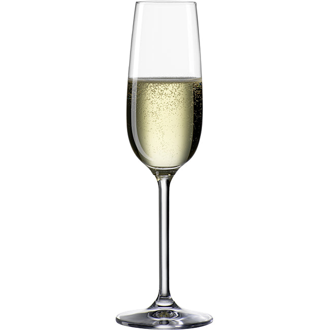 Bohemia Crystal Clara 190ml Champagne Glasses, Set Of 6