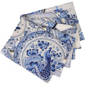 DSA Linen Delft Placemats, Set Of 6