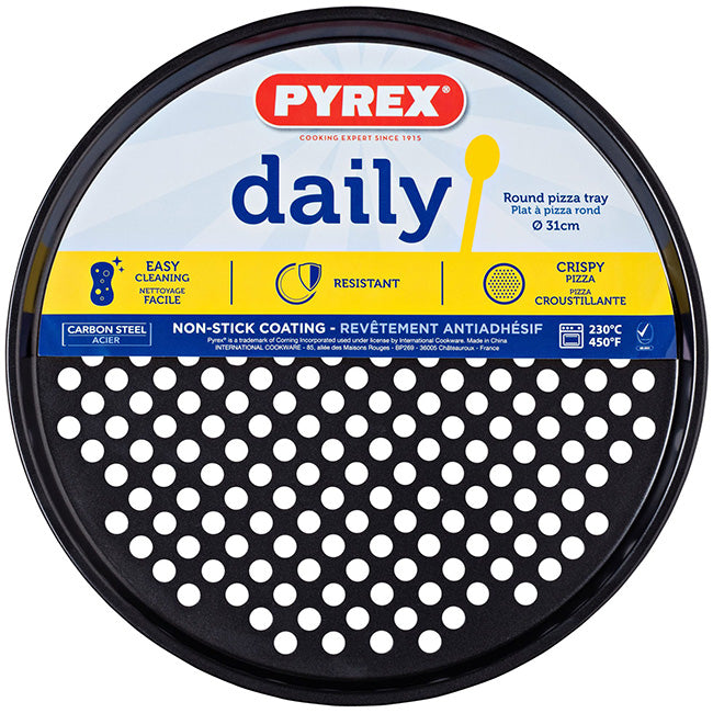 Pyrex Daily Non-Stick Pizza Pan, 31cm