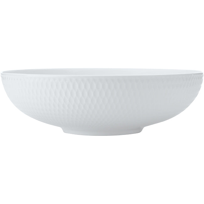 Maxwell & Williams White Basics Diamonds Round Serving Bowl