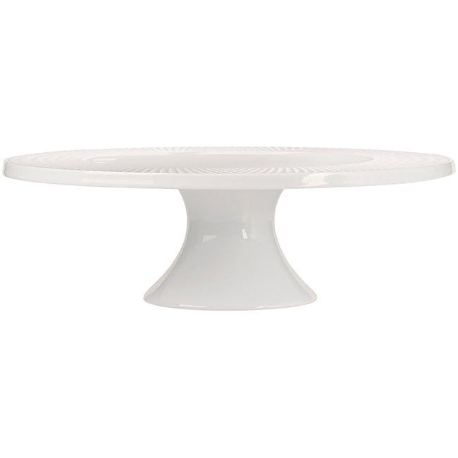 Maxwell & Williams White Basics Diamonds Footed Cake Stand
