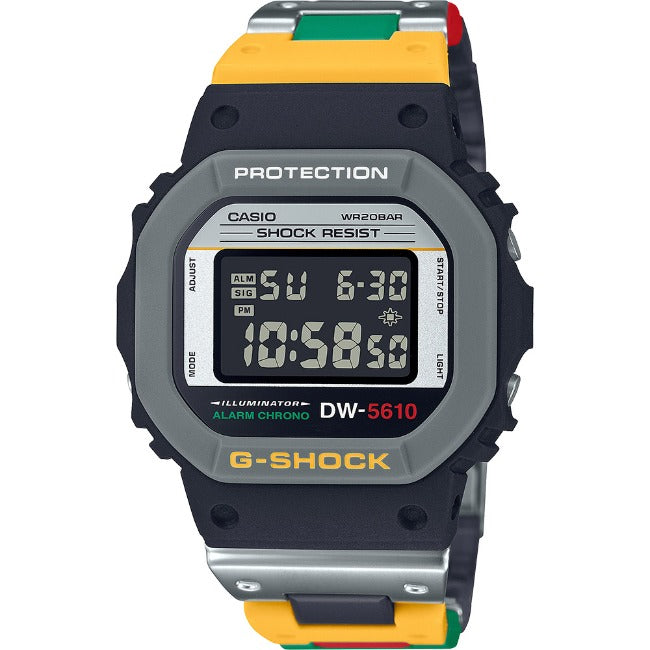 Casio G-Shock 200m Limited Edition Digital Wrist Watch, DW-5610MT-1DR