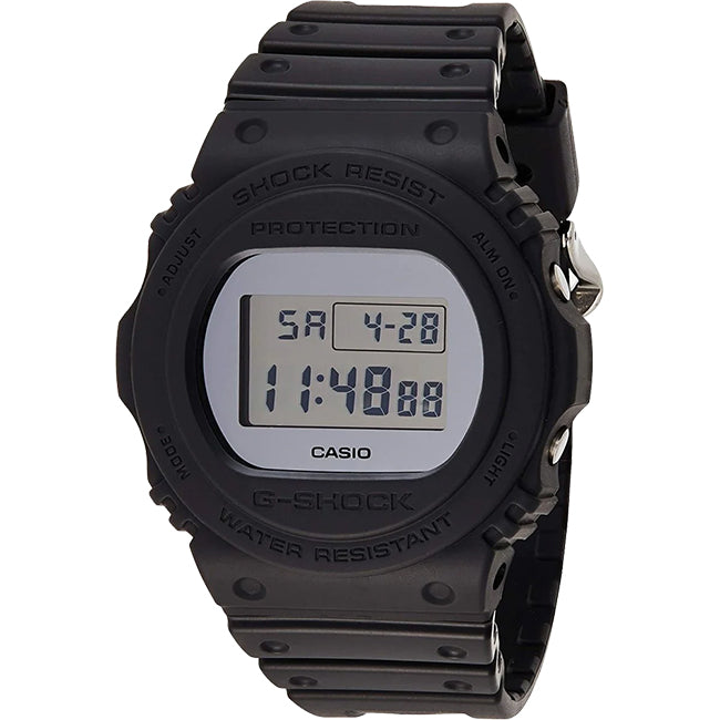 Casio G-Shock Men's 200m Standard Digital Wrist Watch, DW-5700BBM - Gold