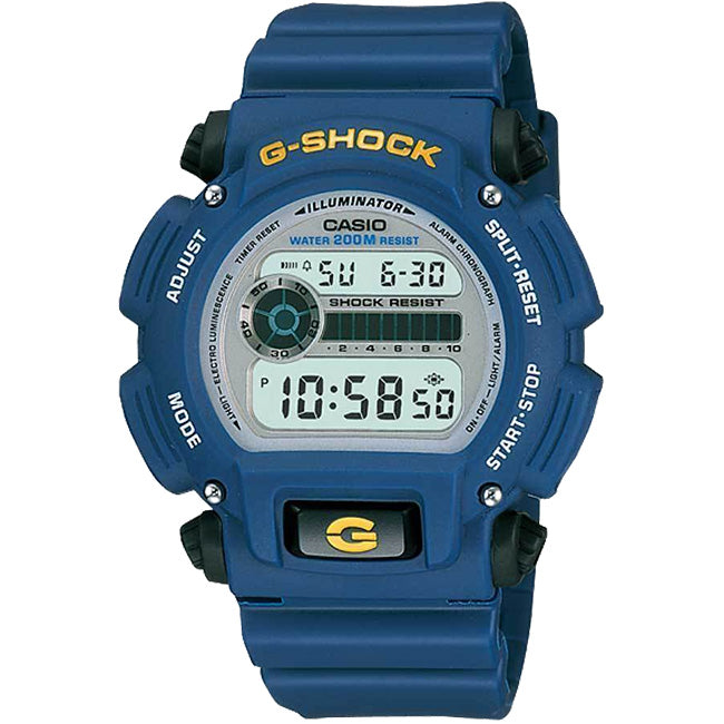 Casio G-Shock Men's 200m Digital Wrist Watch, DW-9052
