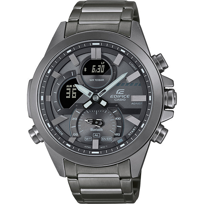 Casio Edifice 100m Bluetooth AnaDigi Wrist Watch, ECB-30DC-1BDF