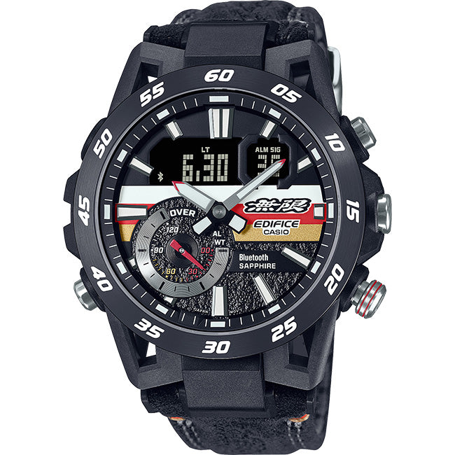 Casio Edifice Mugen 100m Bluetooth AnaDigi Wrist Watch, ECB-40MU-1ADR