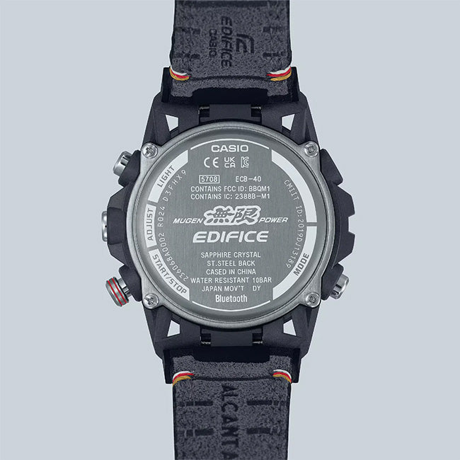 Casio Edifice Mugen 100m Bluetooth AnaDigi Wrist Watch, ECB-40MU-1ADR