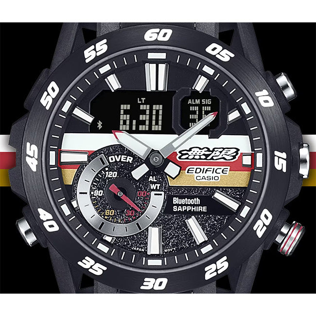 Casio Edifice Mugen 100m Bluetooth AnaDigi Wrist Watch, ECB-40MU-1ADR