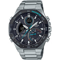 Casio Edifice Men's 100m BT Solar AnaDigi Wrist Watch, ECB-950DB - Black