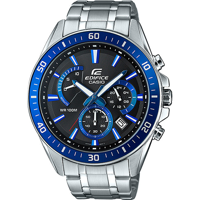 Casio Edifice Men's 100m Chronograph Wrist Watch, EFR-552D