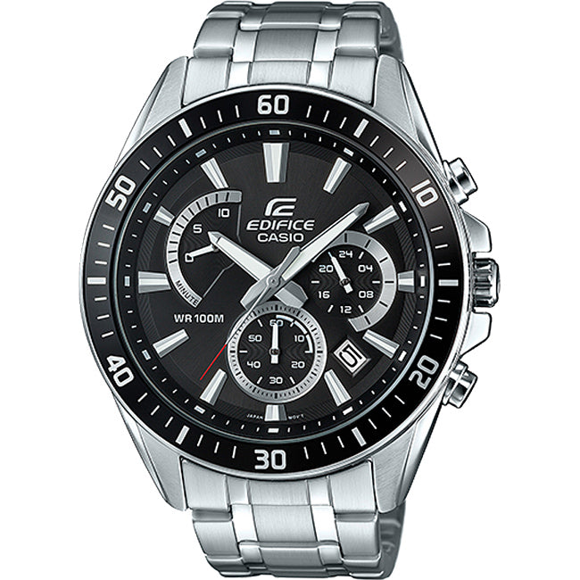 Casio Edifice Men's 100m Chronograph Wrist Watch, EFR-552D-1AVUDF