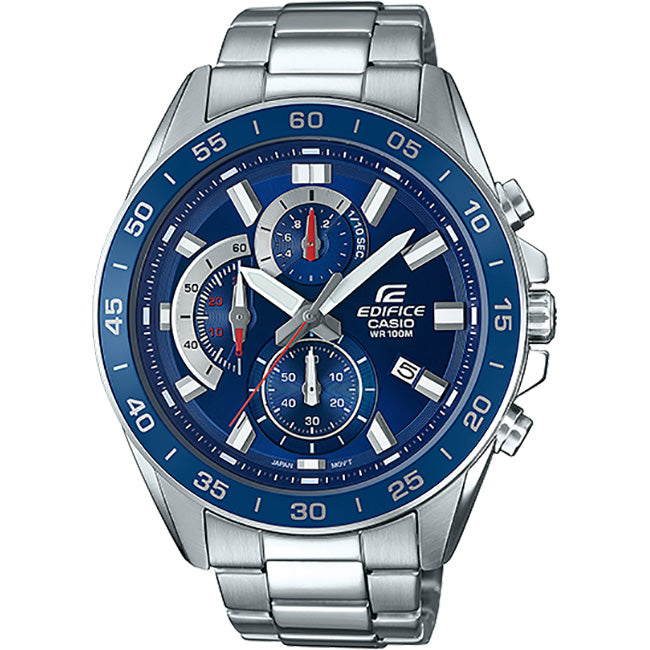 Casio Edifice Men's 100m Chronograph Wrist Watch, EFV-550D-2AVUDF