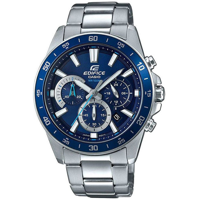 Casio Edifice Men's 100m Chronograph Wrist Watch, EFV-570D