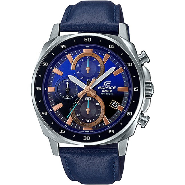 Casio Edifice Men's 100m Chronograph Wrist Watch, EFV-600L-2AVUDF