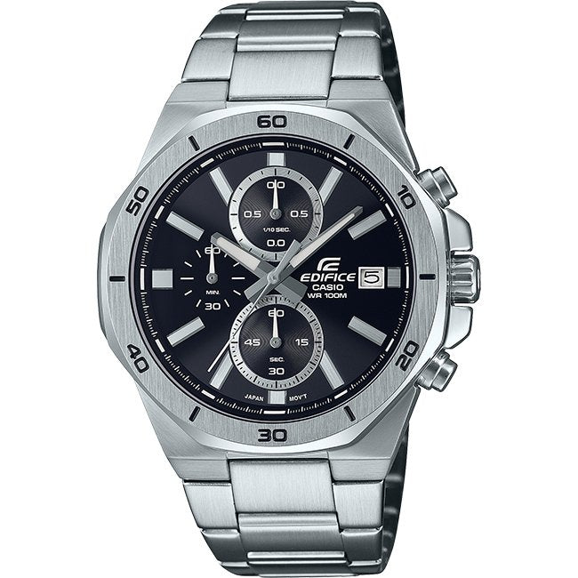 Casio Edifice Men's 100m Chronograph Wrist Watch, EFV-640D