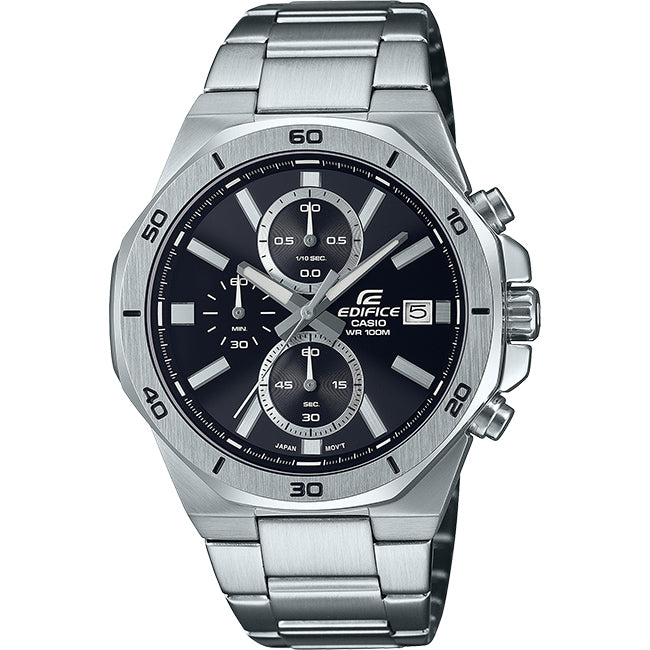 Casio Edifice Men's 100m Chronograph Wrist Watch, EFV-640D