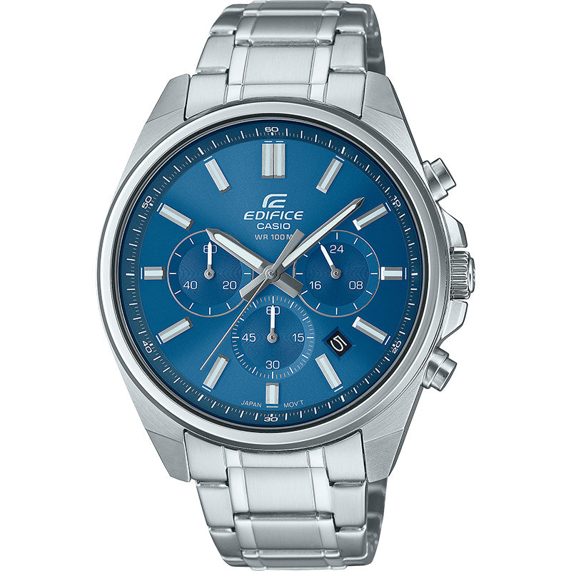 Casio Edifice Men's 100m Chronograph Wrist Watch, EFV-650D