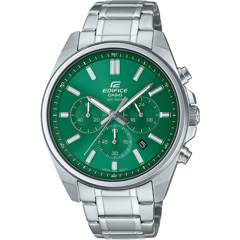 Casio Edifice Men's 100m Chronograph Wrist Watch, EFV-650D
