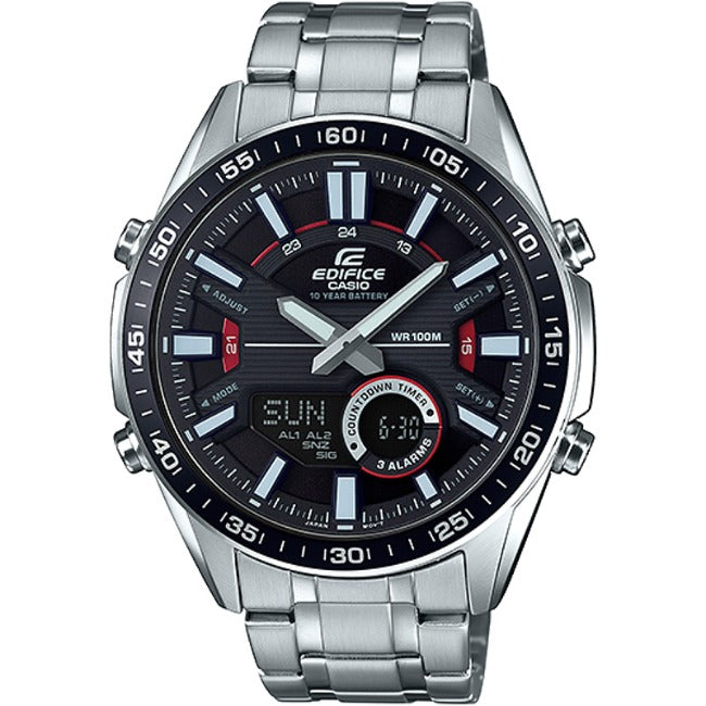 Casio Edifice 100m AnaDigi Wrist Watch, EFV-C100D-1AVDF